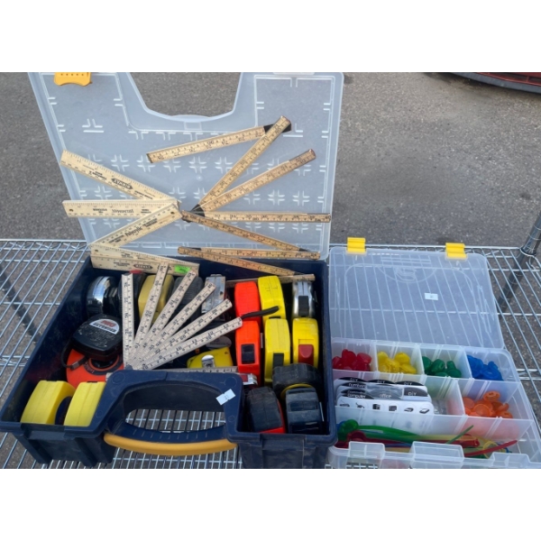 Assorted Measuring Devices Hardware & More