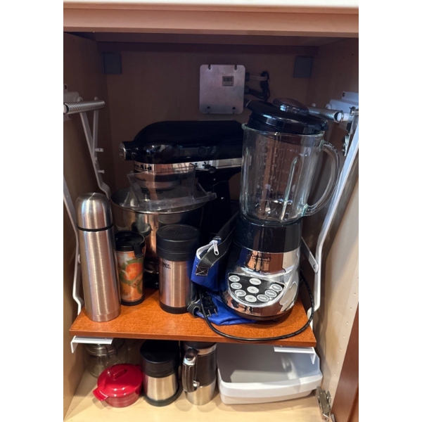 Metal Kitchen Aid Ultra Power Mixer, Cusinart SmartPower Blender & More (Items ONLY, Not Shelf) 
