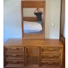Image 1 : Wooden Long Dresser w/ Mirror By Skylar and Peppler 