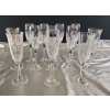 Image 1 : Set of 8 Marquis by Waterford Caprice Champagne Flutes and Set of 4 Crystal Flutes