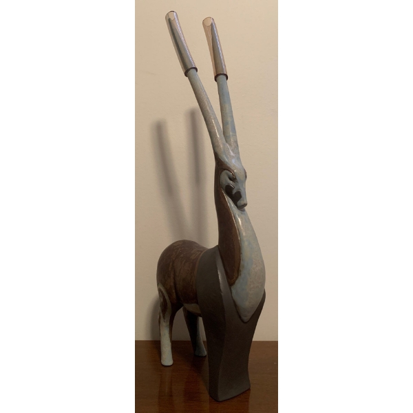 LLADRO Porcelain w/ Use of Stoneware 'Oryx' 11T