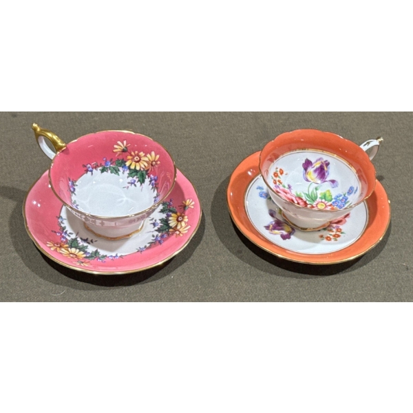 Coalport & Paragon Saucer and Teacup Set
