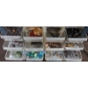 Image 2 : Hardware Organizer With Assorted Crafting Gemstones