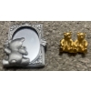 Image 4 : Teddy Bears Jewelry  Necklace, Two Bear Pins, Picture Frame & More