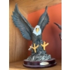 Image 3 : Eagle Figures - 'The Canadian Rockies' 12T, 'The Canadian Wilderness' & Beautiful Wood Carved Eagle 