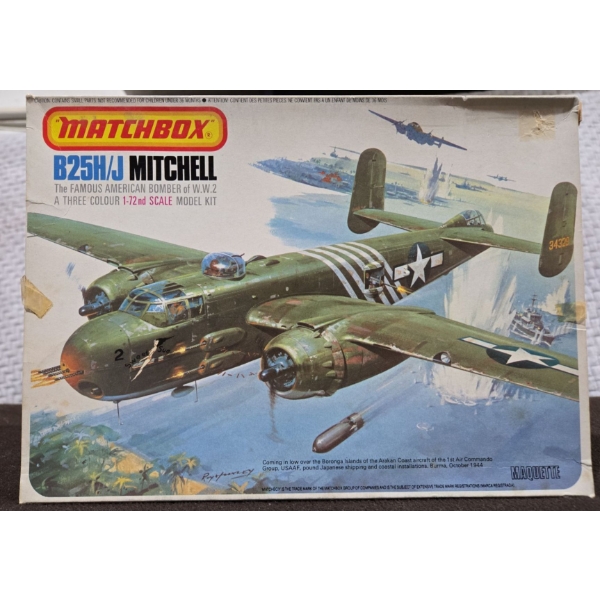 1986 Matchbox 1:72 Model Kit Never Assembled In Original Box