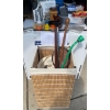 Image 1 : Assortment of Household Goods- Razor, Canes, Sprayer, Crib Board & More