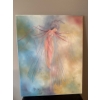 Image 1 : Lauri Ansell - Pink Fairy - Oil On Canvass 16 x 20