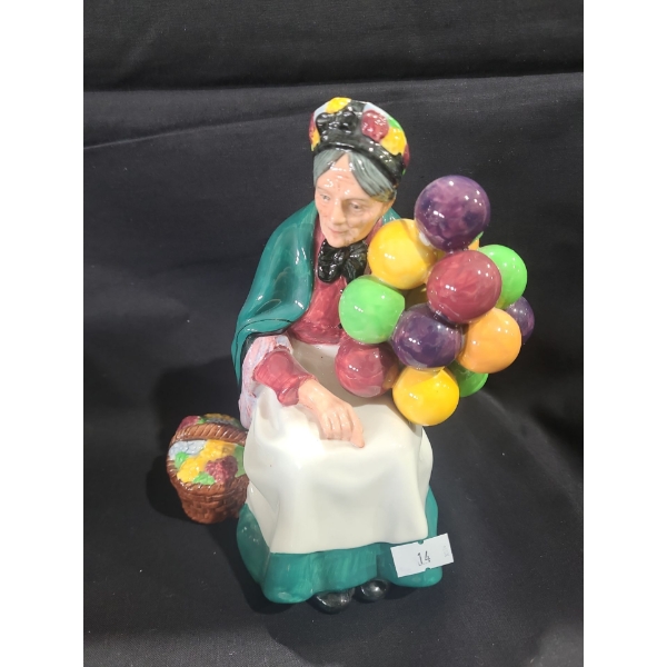 Royal Doulton "The Old Balloon Seller" 7.5 T