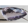 Image 2 : Lilac Purple Amethyst 42.65 ct Adapted Pear Shape Faceted