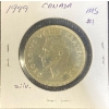 Image 3 : 1949 Canadian Dollar 80% Silver 23.33 Grams 