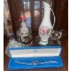 Image 1 : Custom 'Marianne' Curb Link Bracelet Perfume Diffuser Blown Glass Cello Murano Glass Cub & More