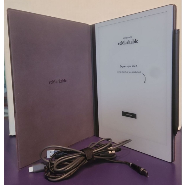 ReMarkable 2 Electronic Writing Instrument Including Charger 