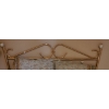 Image 2 : Double Size Brass Headboard 59 W, 49 T (Bedding/ Mattress/ Rails also Included)