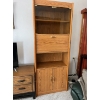 Image 1 : 3 pc entertainment/storage cabinet 27” L x 30.5 w x 15.5 D

