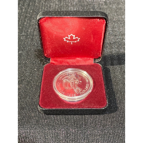 Universiade Edmonton 1983 Silver Canadian Dollar