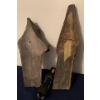 Image 2 : Religious Nun/Monk Wall Hanging Pair Plus Wooden Monk Figure - 13T 