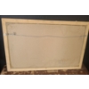 Image 4 : Sapporo Mirror w/ Frosted Stripes 28.5 X 17 (Holes in Frame as Shown From Prior Wall Attachment)