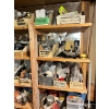 Image 4 : Shelves filled with everything you need for small projects plus more. 
