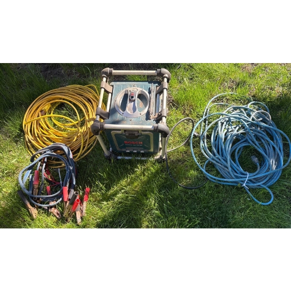 Bosch Charger/Battery Bay  PB10C-CD w/Extension & Booster Cables 