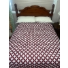 Image 1 : Solid Wooden Double Bed Frame w/Mattress & Boxspring