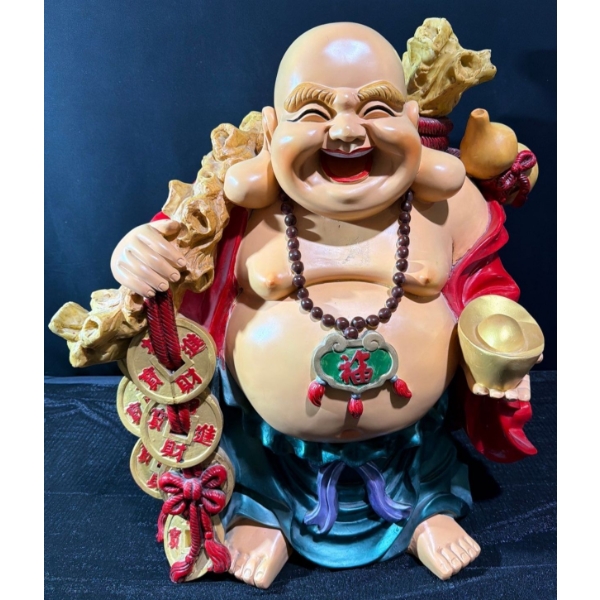 Jovial Laughing Buddha Statue