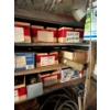 Image 3 : Several labelled boxes with plastic hoses trailer bearings door hardware, pulleys, and irrigation, s