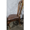 Image 4 : Solid Wood Carved Frame Edwardian Style Dining Chair