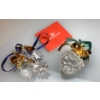 Image 1 : Swarovski Crystal Holiday Charms Mistletoe w/ Acorn 1T