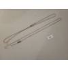 Image 1 : Stamped 10K Yellow Gold Chain Necklaces 