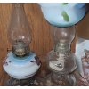 Image 2 : Oil Lamps 18 T, Painted Floral Globe, Mugs and More!