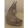 Image 3 : LLADRO Porcelain Resting Donkey 8L Animal Farm