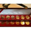Image 1 : China Shenyeng Mint official Zodiac Medal 12Pcs Set Gold Guilded