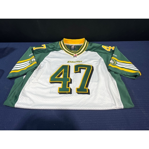 Edmonton Eskimo Jersey "Sherritt 47"