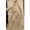 Image 2 : Holiday Decor: Santa in White Robe Figure 13 T, Holiday Serving Tray (New in Boxes) 
