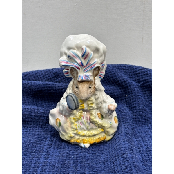 Beatrix Potter Figurines - Lady Mouse from Tailor of Gloucester