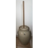 6 Imperial Medalta Potteries Antique Butter Churn Crockery 21T