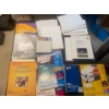 Image 1 : Large Collection of Printing Supplies, Business Cards, Transparency Film, Linen Paper, Full Sheet la