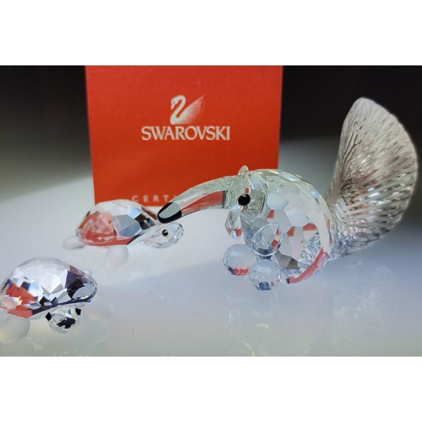 Swarovski Crystal Turtles & Anteater 0.5T