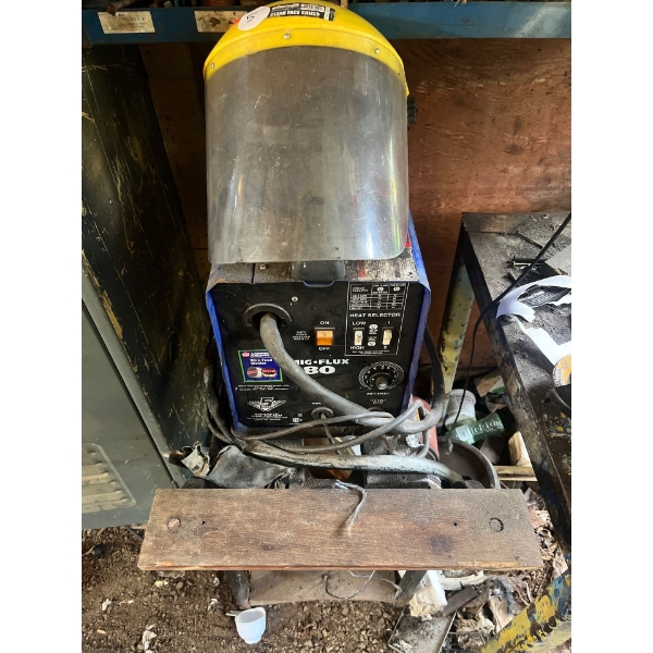 MIG – FLUX 80 welder with cart