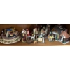 Winter Holidays - Plates, Nativity, Light Up Houses 