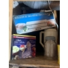 Image 2 : Varied Collection of Kitchen Appliances, Utensils, and Storage Items, Pots and bird feeders