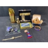 Image 1 : Misc. Collection Incl. Decor, Organic Chem Model Set, Beaded Jewellery, and More 