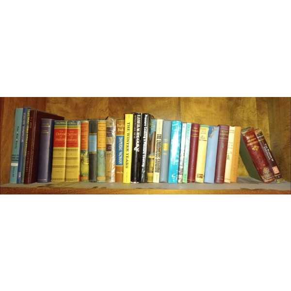 Collectible Books For All!  The Wisdom of Confucius, The Enormous Shadow, The Outline of History, Gl