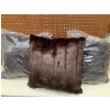 Image 1 : New Set of Two Fuzzy decor pillows and Blanket