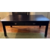 Dark Wooden Coffee Table - 48W, 24D, 19T 