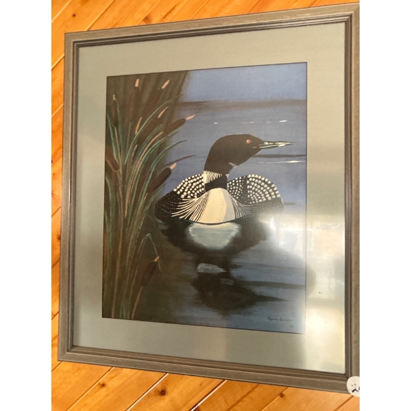 beautiful mallard painting done in 1989 by Mervin BEURQUE