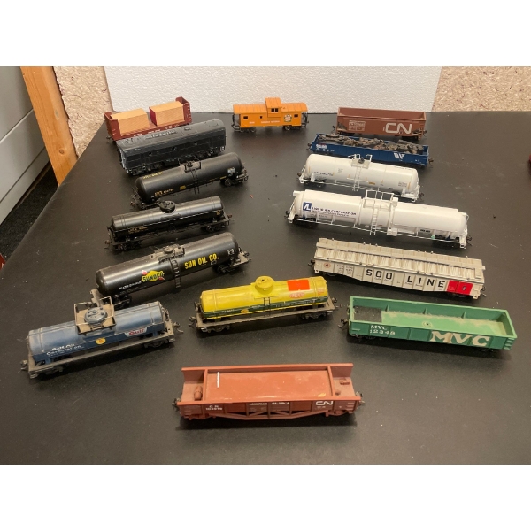 Assorted Rail Cars Tankers & More