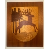 Image 3 : Retro Teak Table Lamp Bases w/ Decorative Wall Hangings & more