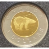 Image 2 : 2004 Canadian Proof Set With Fine Silver Dollar 92.5% Silver  1.94 Troy Ounces